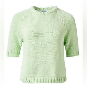 WHITE + WARREN - SHORT SLEEVE KNIT